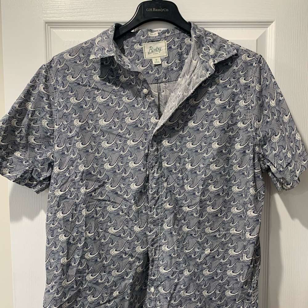 Men’s Bixby Hawaiian Button Down Shirt